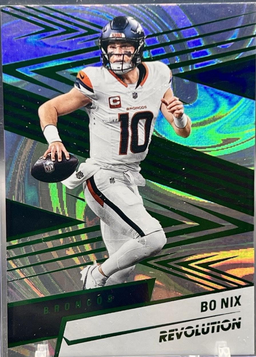 Bo Nix [Green Swirl] #5