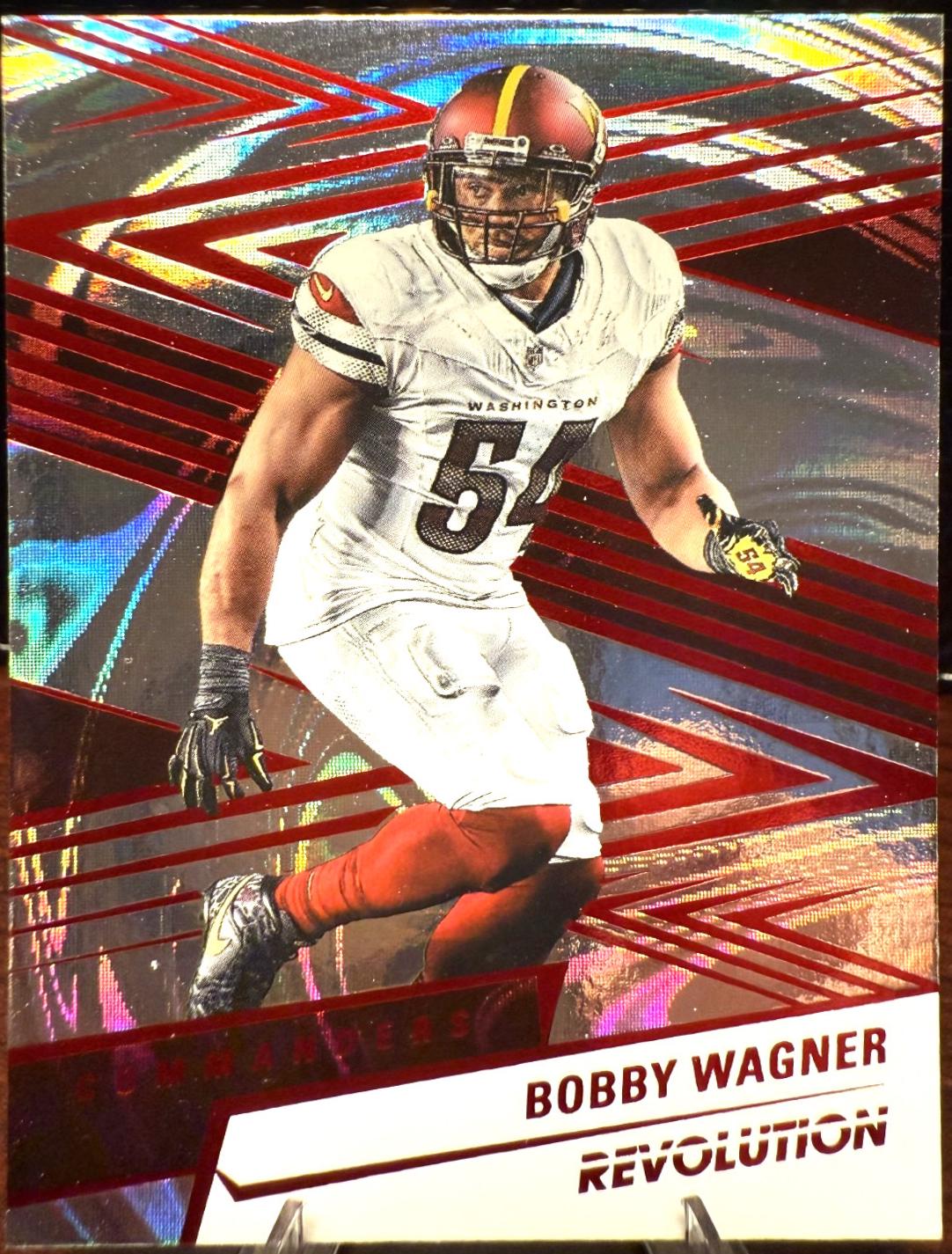 Bobby Wagner [Red Swirl] #135