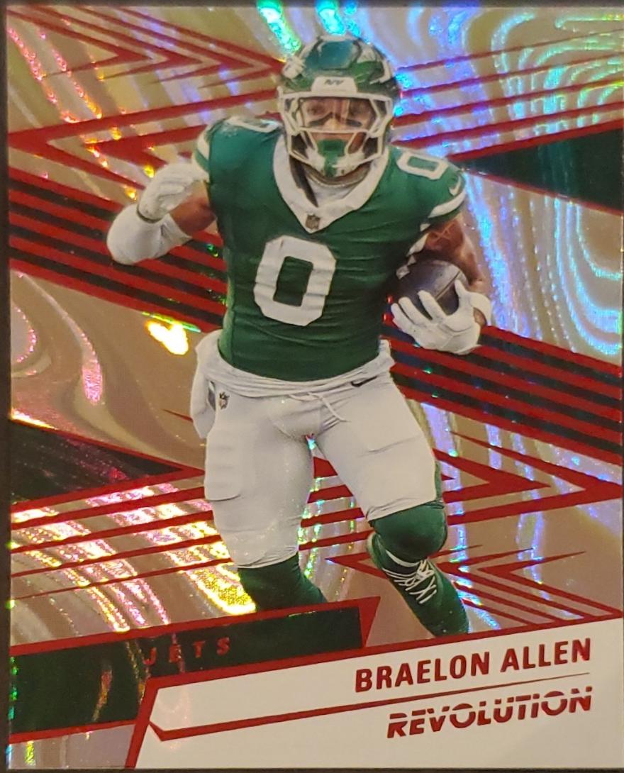 Braelon Allen [Red Swirl] #174