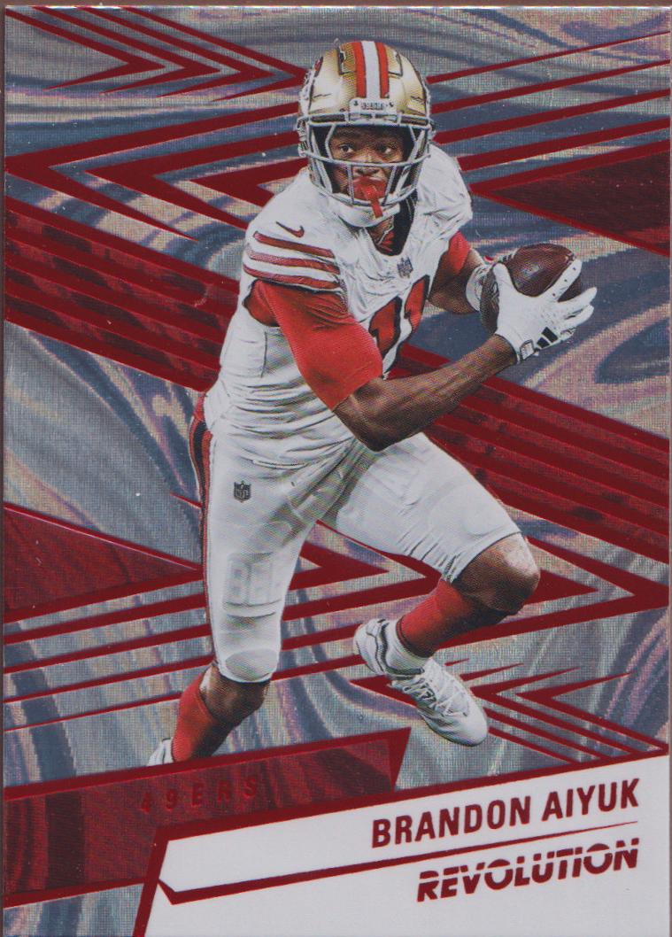Brandon Aiyuk [Red Swirl] #119