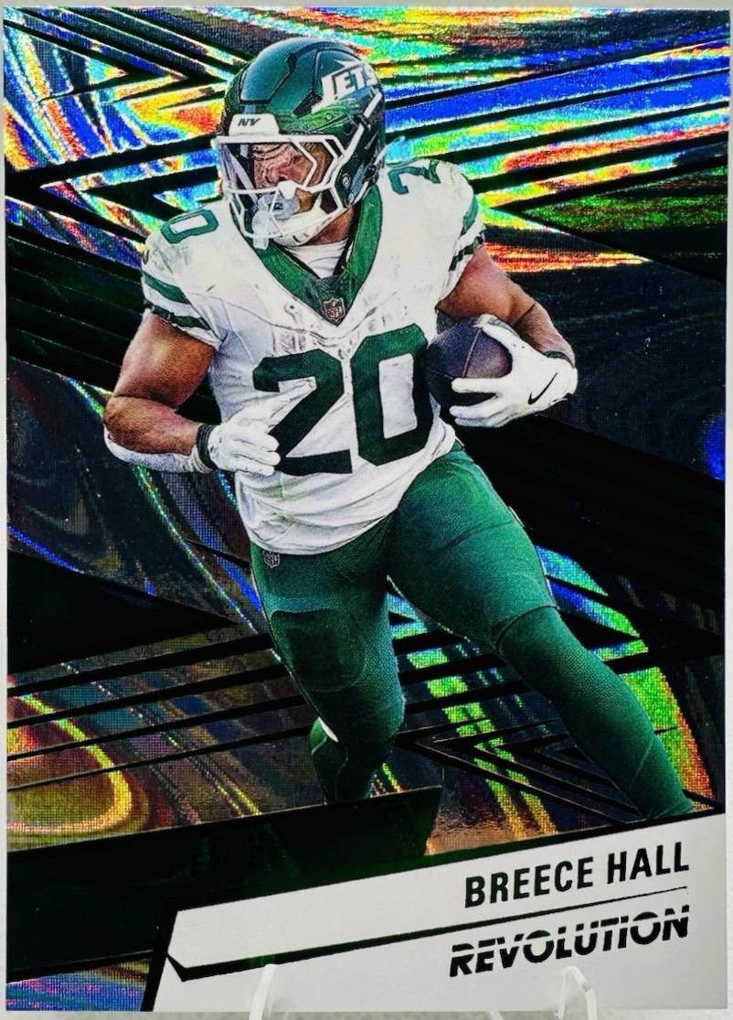 Breece Hall [Green Swirl] #58