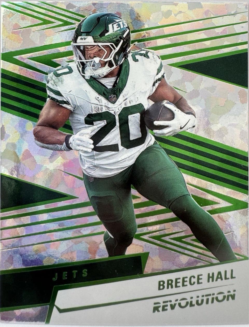 Breece Hall [Holo Green] #58