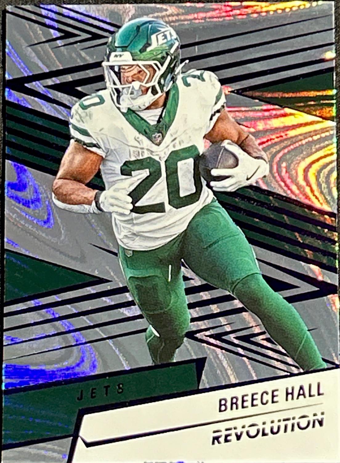 Breece Hall [Purple Swirl] #58