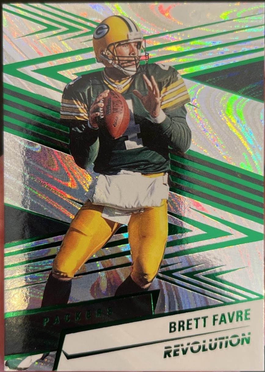 Brett Favre [Green Swirl] #90