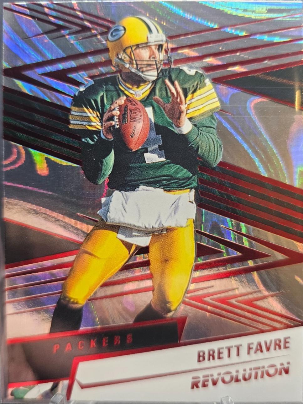 Brett Favre [Red Swirl] #90