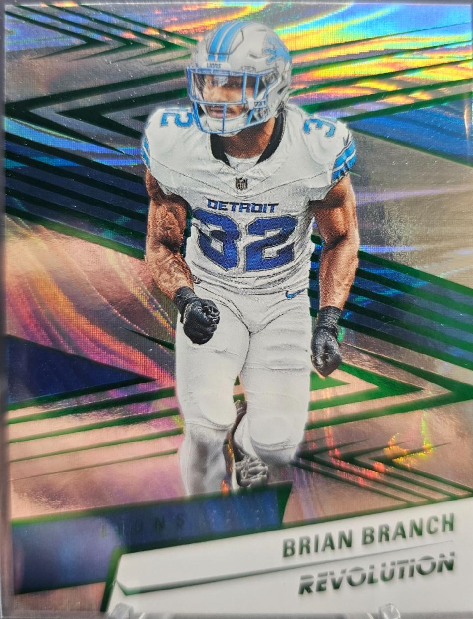 Brian Branch [Green Swirl] #109