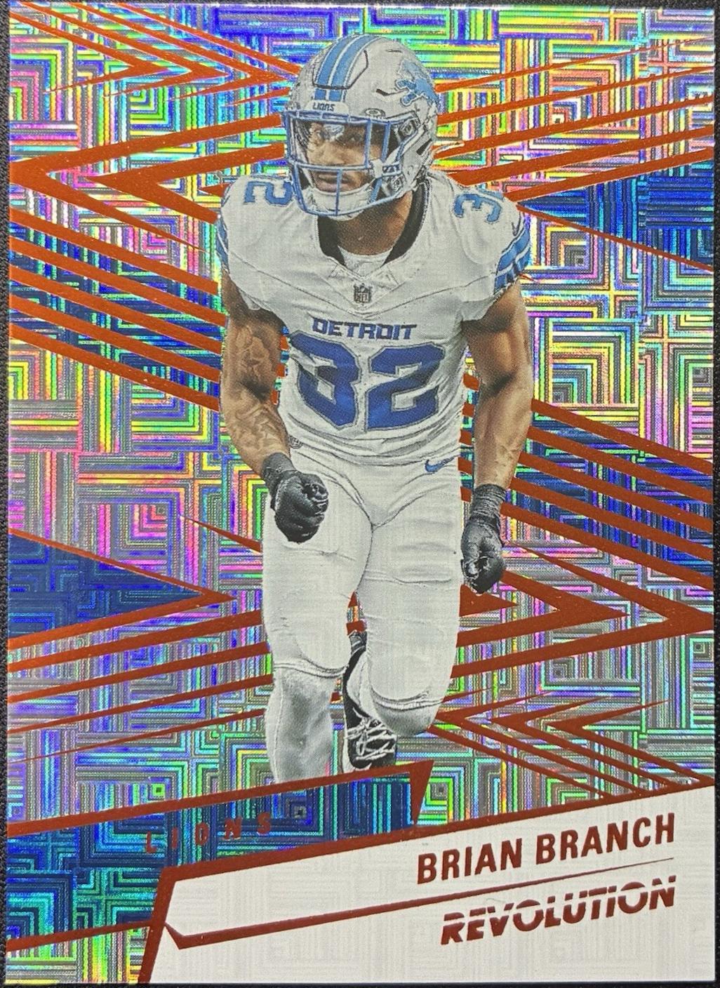 Brian Branch [Orange Levels] #109