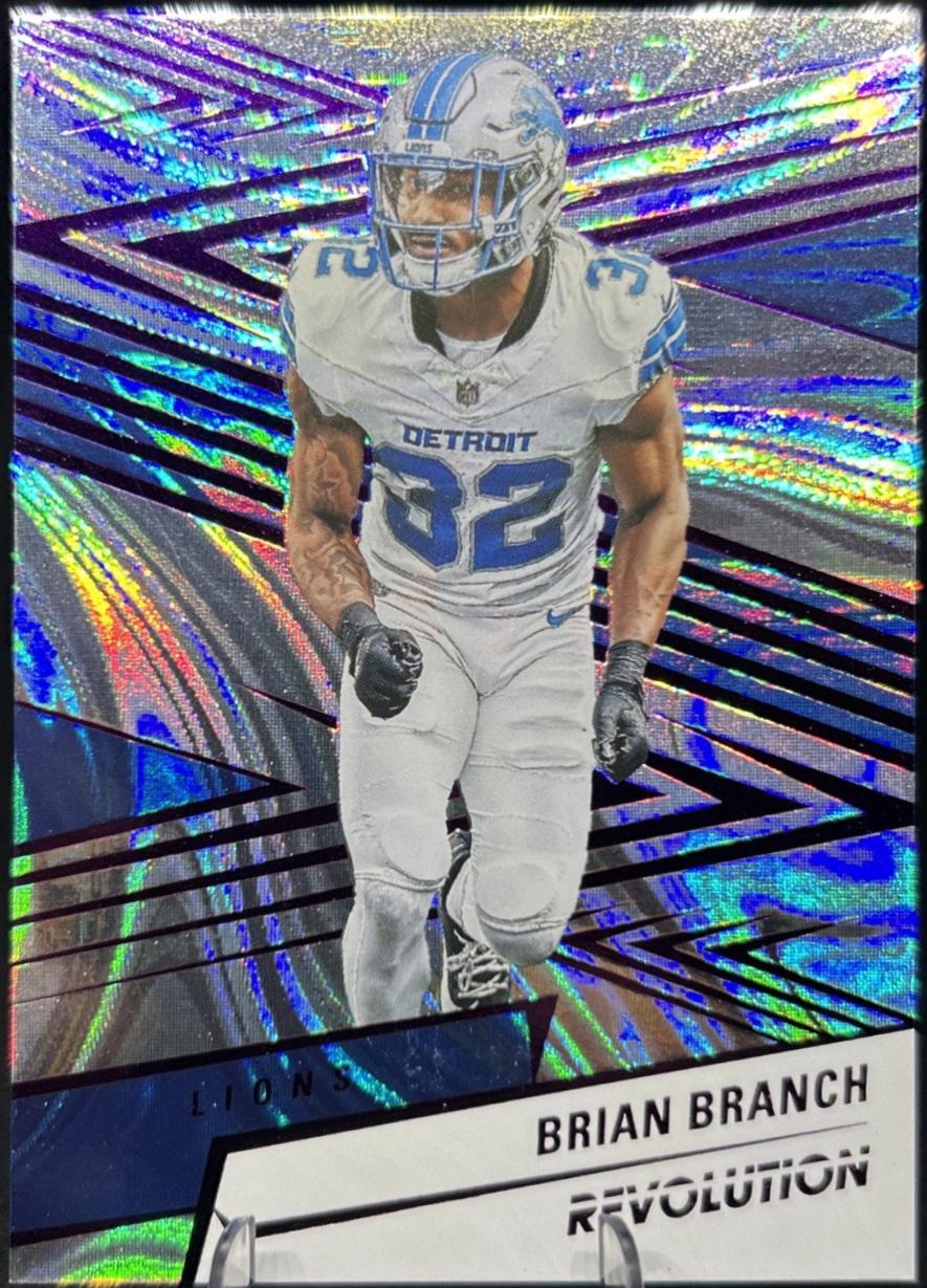 Brian Branch [Purple Swirl] #109