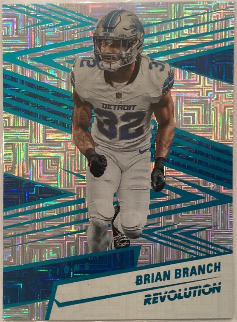 Brian Branch [Teal Levels] #109