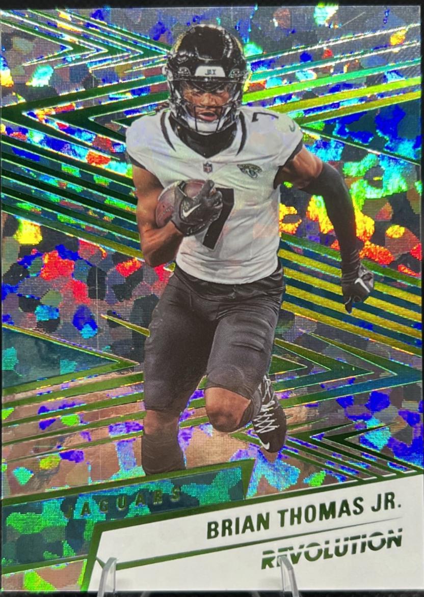 Brian Thomas Jr. [Holo Green] #123