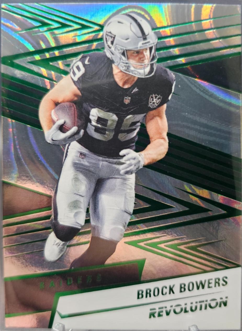 Brock Bowers [Green Swirl] #13