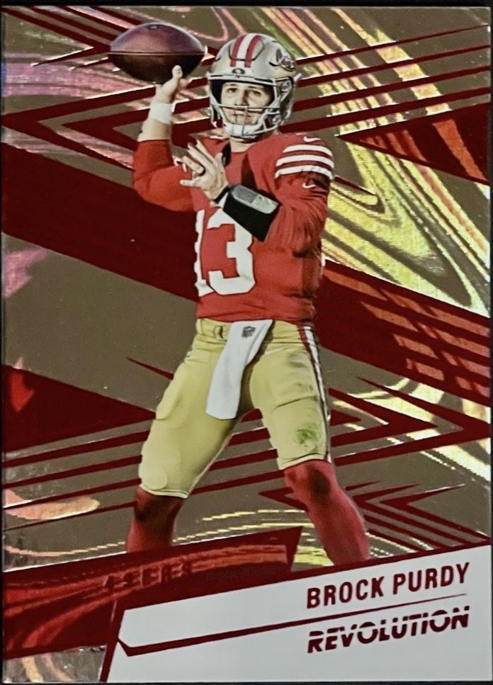 Brock Purdy [Red Swirl] #150