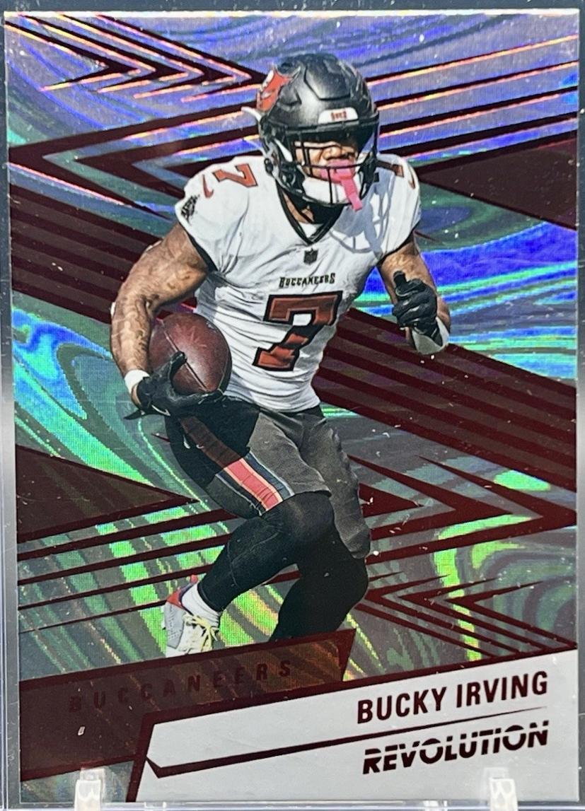 Bucky Irving [Red Swirl] #196