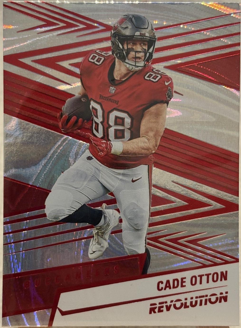 Cade Otton [Red Swirl] #130