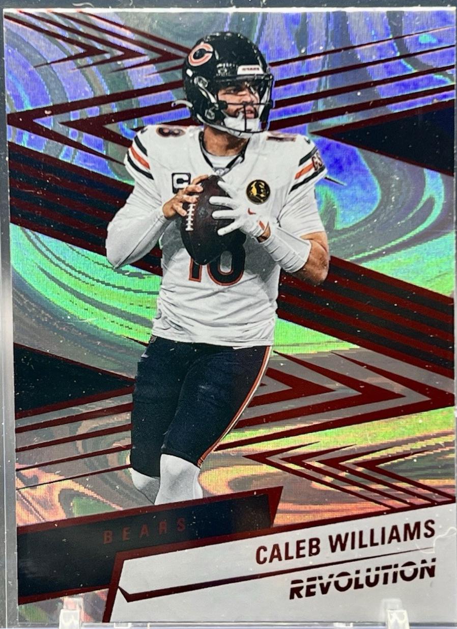 Caleb Williams [Red Swirl] #49