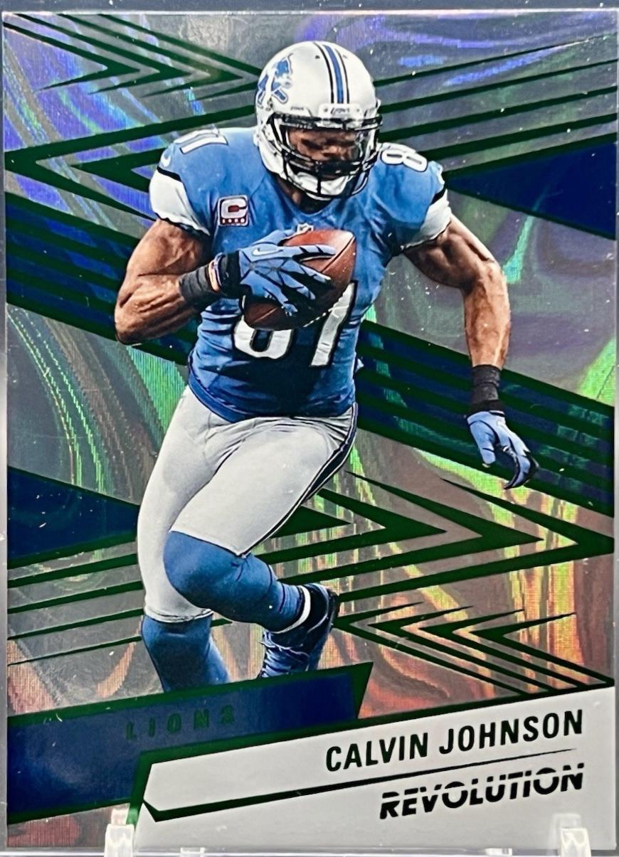 Calvin Johnson [Green Swirl] #85