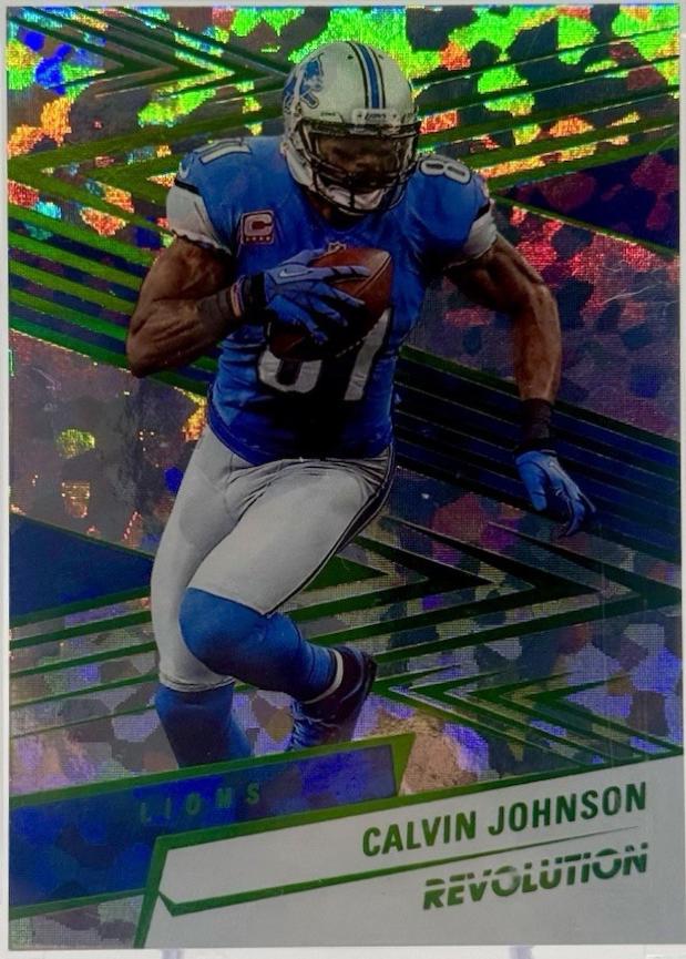Calvin Johnson [Holo Green] #85