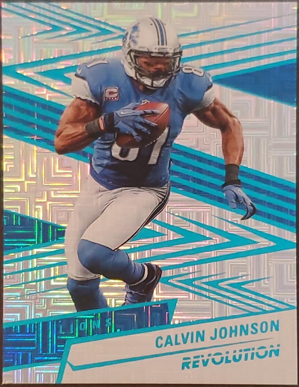 Calvin Johnson [Teal Levels] #85