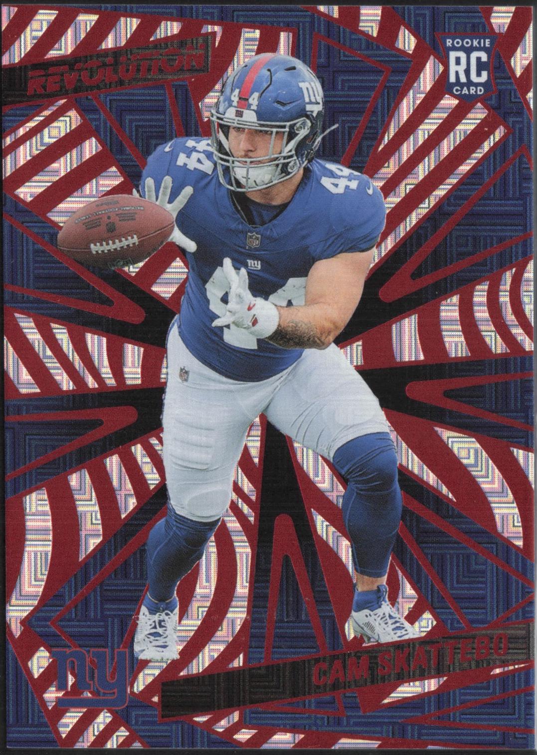 Cam Skattebo [Blue Swirl] #207