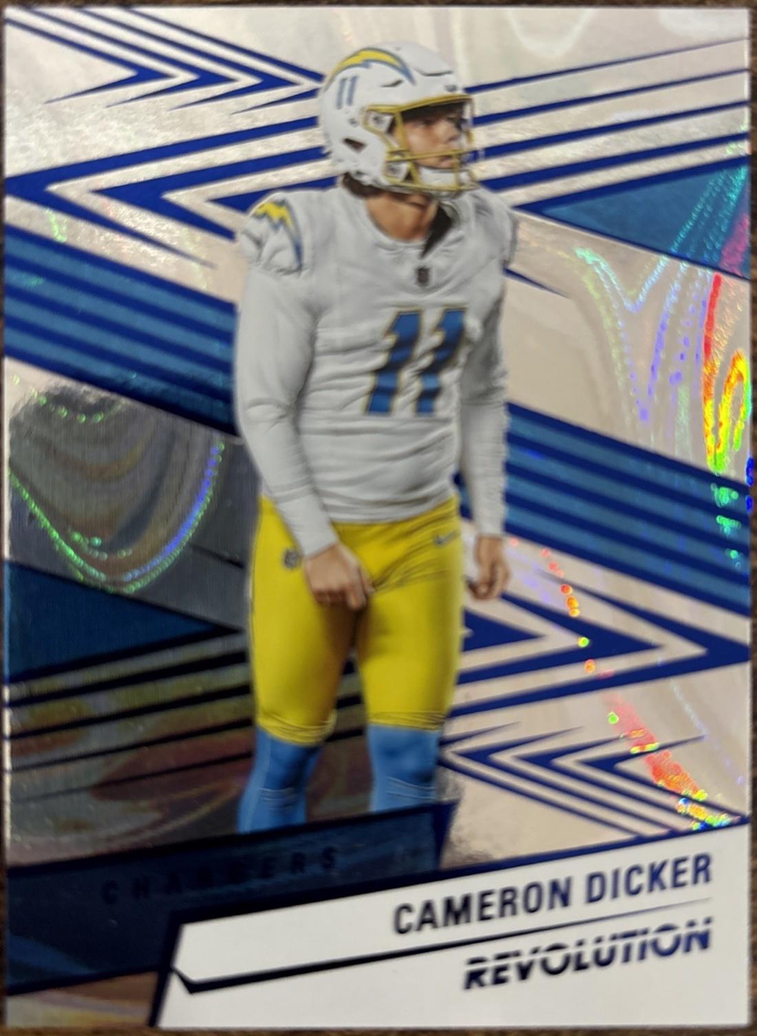 Cameron Dicker [Blue Swirl] #156