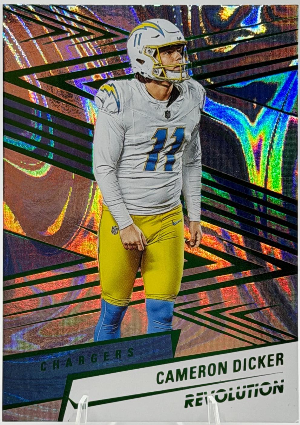 Cameron Dicker [Green Swirl] #156