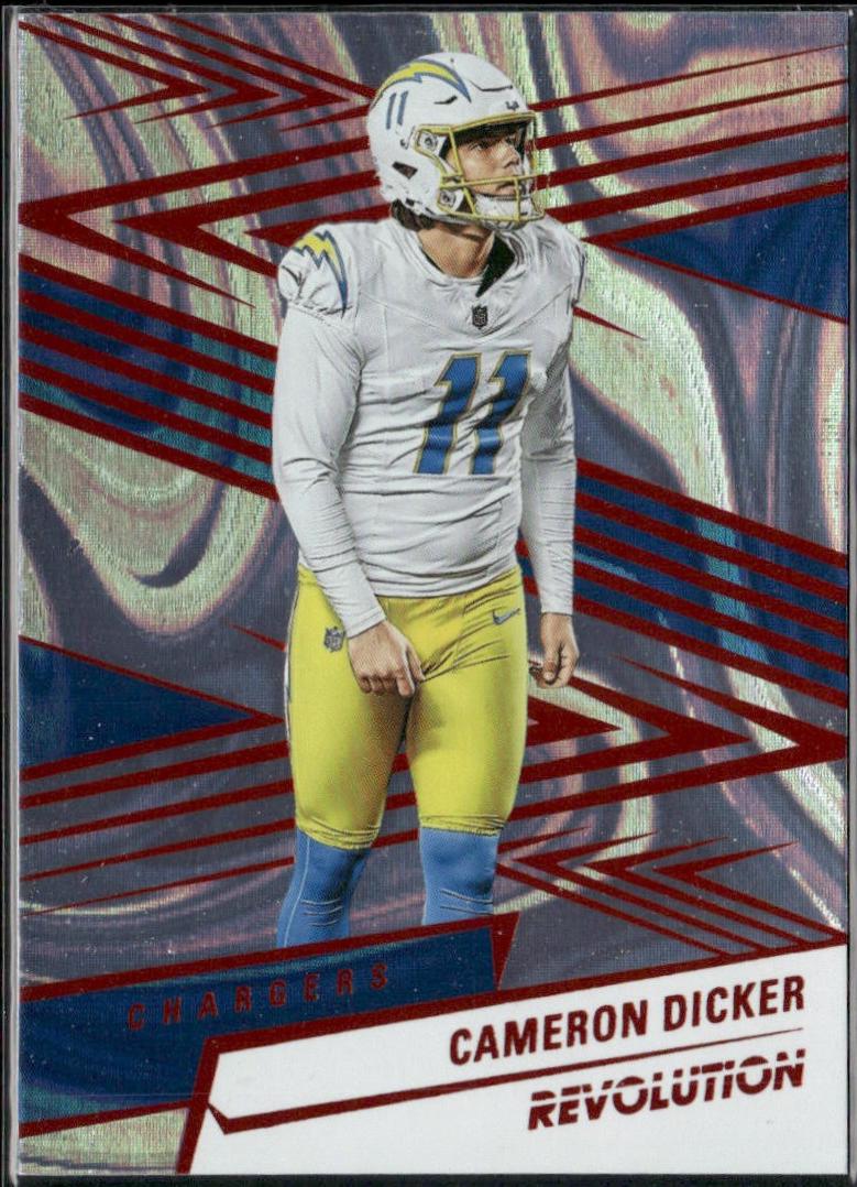 Cameron Dicker [Red Swirl] #156