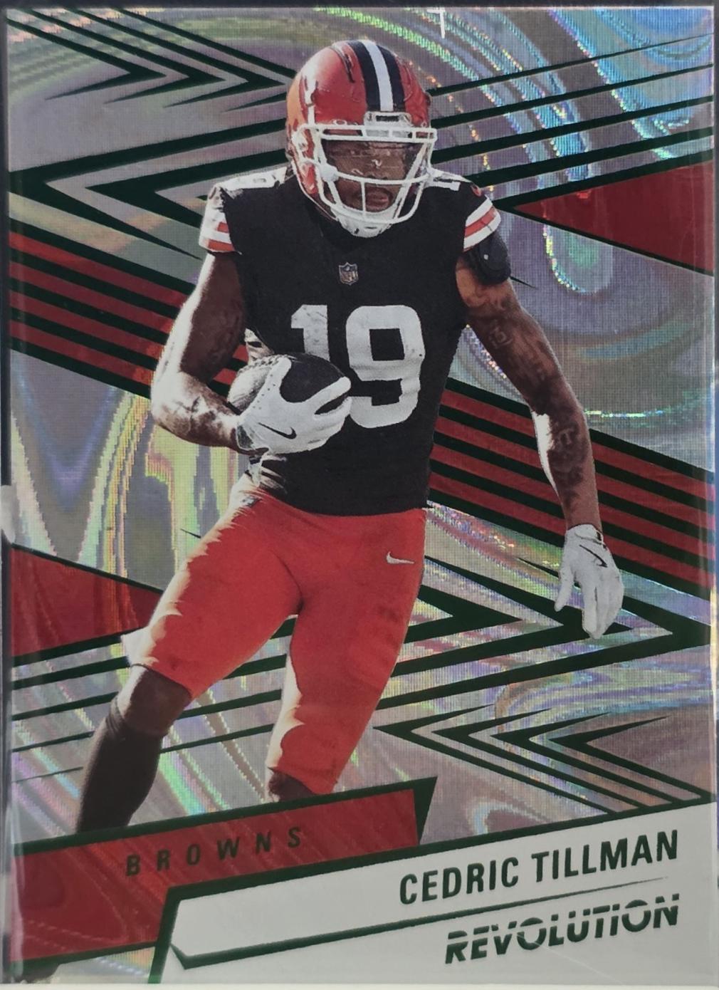 Cedric Tillman [Green Swirl] #31
