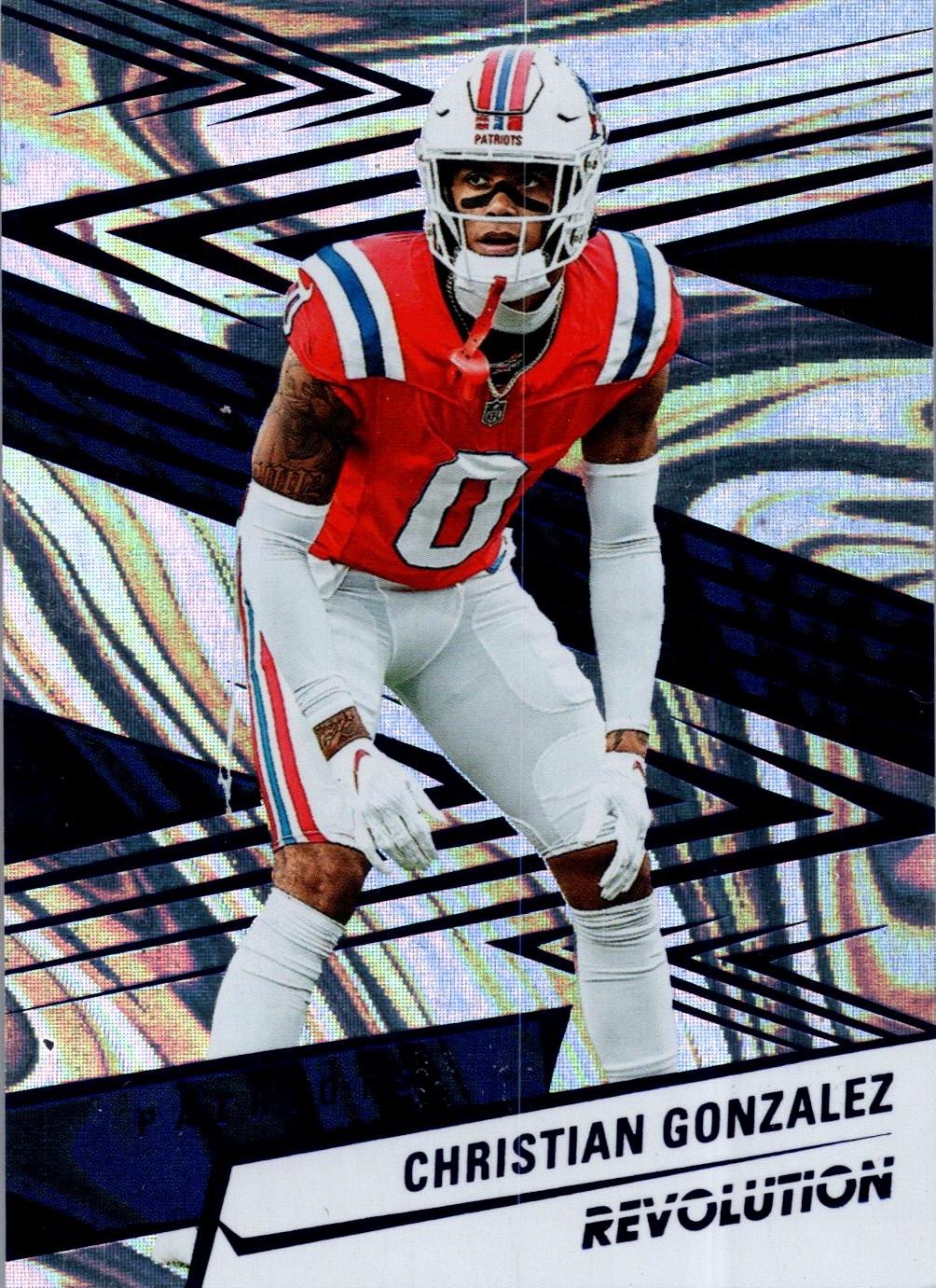 Christian Gonzalez [Blue Swirl] #155