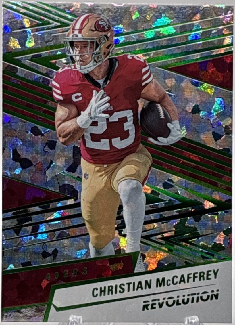 Christian McCaffrey [Holo Green] #2
