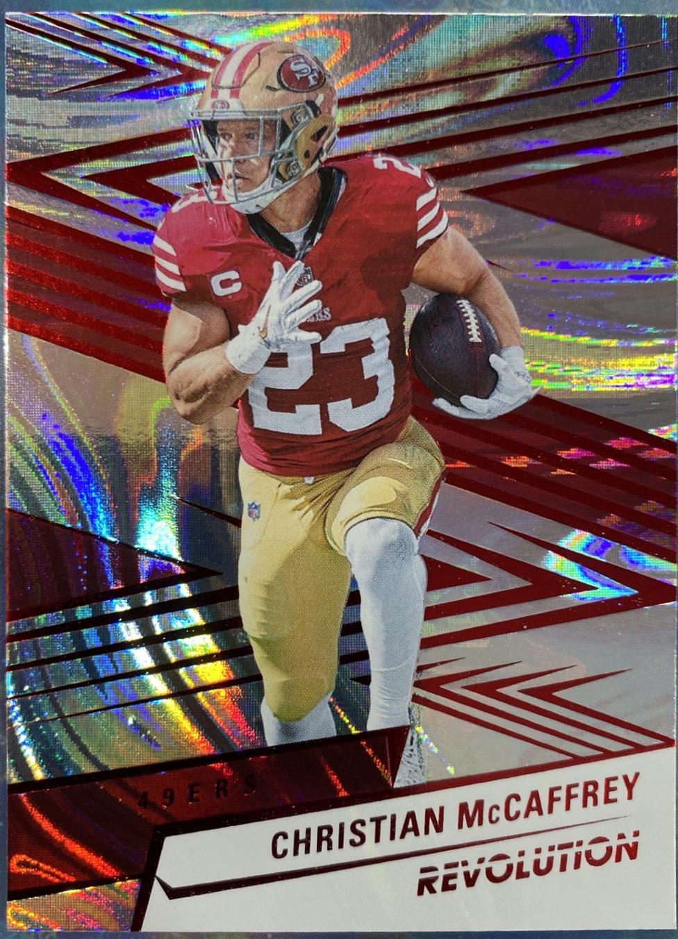 Christian McCaffrey [Red Swirl] #2