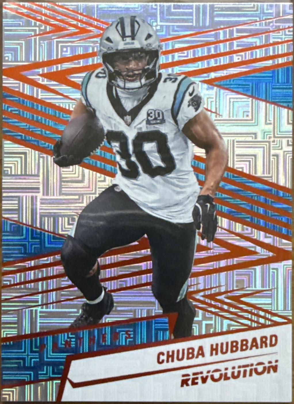 Chuba Hubbard [Orange Levels] #33