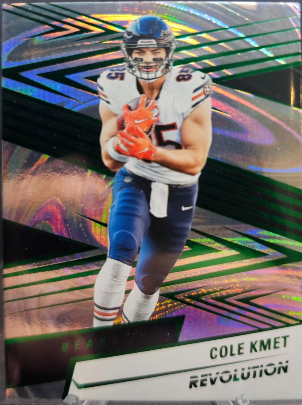 Cole Kmet [Green Swirl] #176