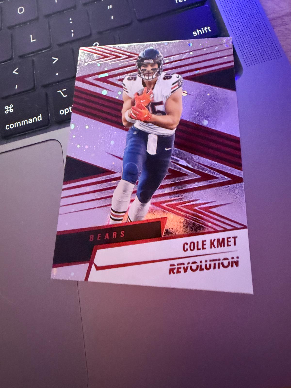 Cole Kmet [Red Cosmo] #176