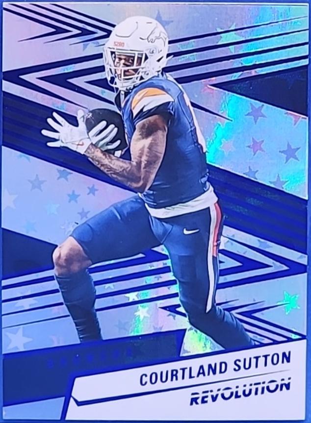 Courtland Sutton [Blue Astro] #146