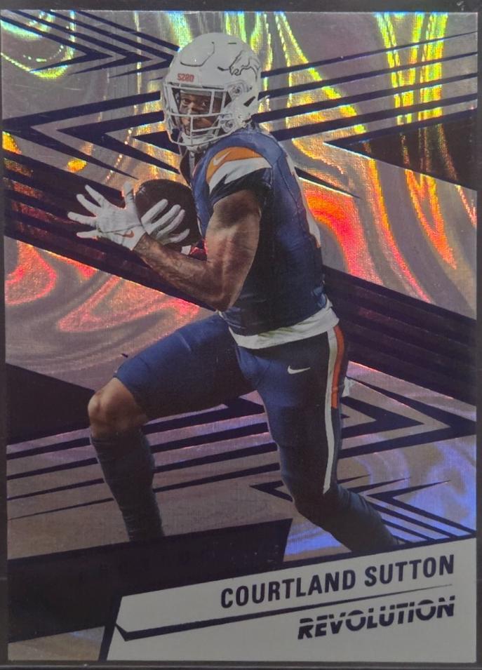 Courtland Sutton [Blue Swirl] #146