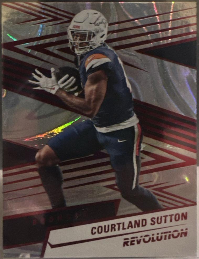Courtland Sutton [Red Swirl] #146