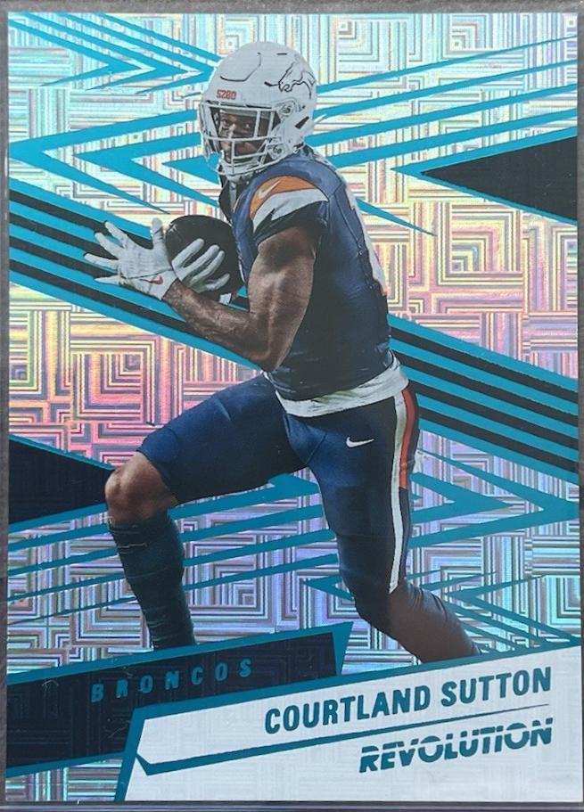 Courtland Sutton [Teal Levels] #146