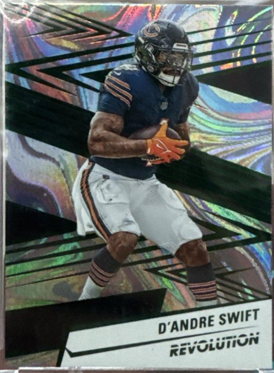 D'Andre Swift [Green Swirl] #165