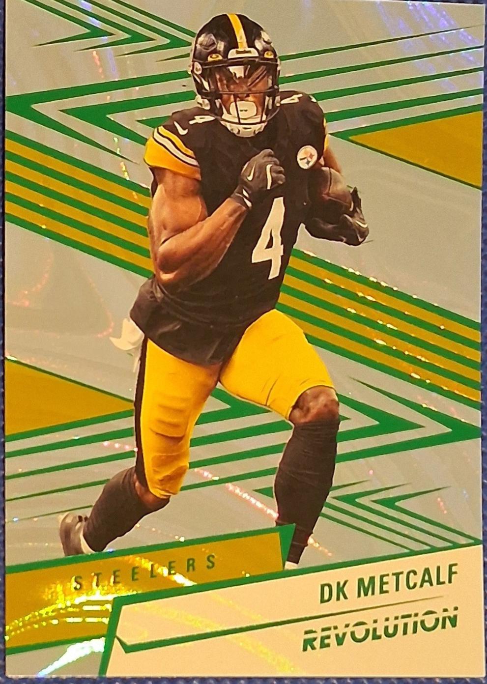 DK Metcalf [Green Swirl] #17