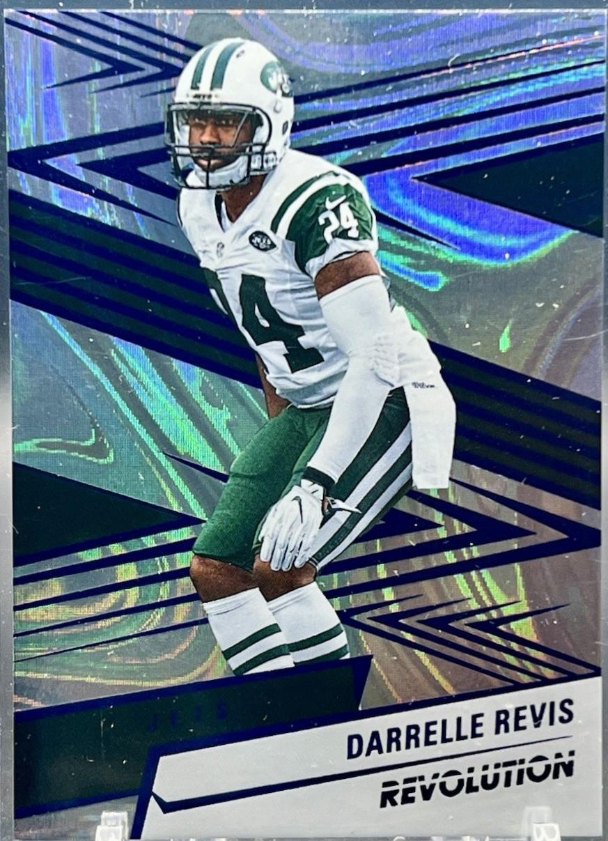 Darrelle Revis [Blue Swirl] #68
