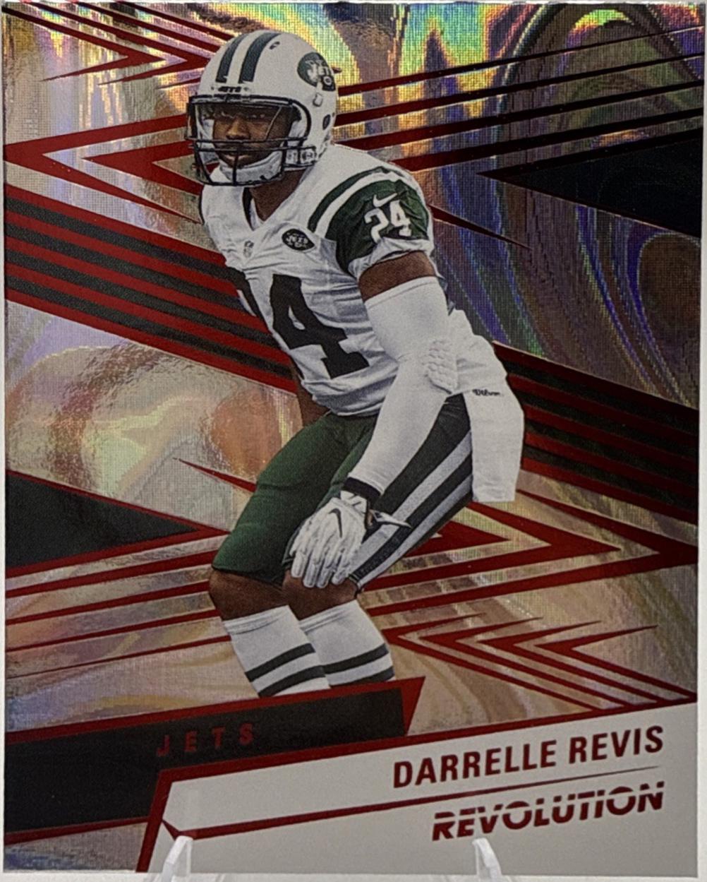 Darrelle Revis [Red Swirl] #68
