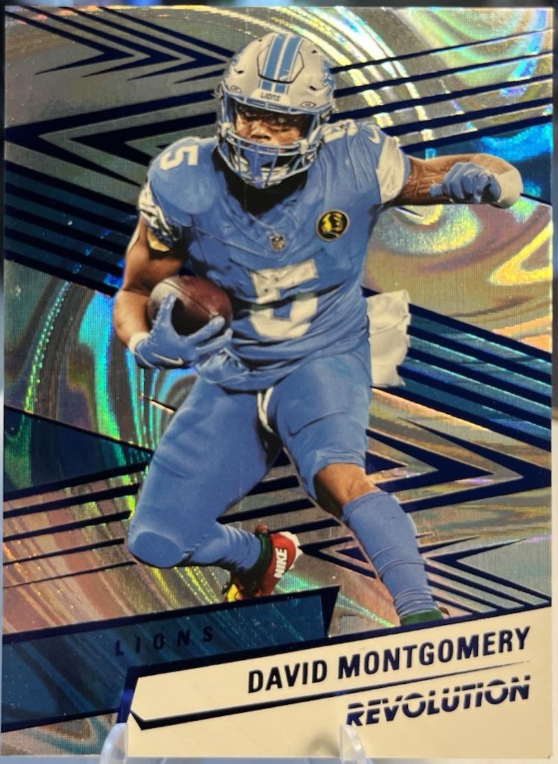 David Montgomery [Blue Swirl] #105