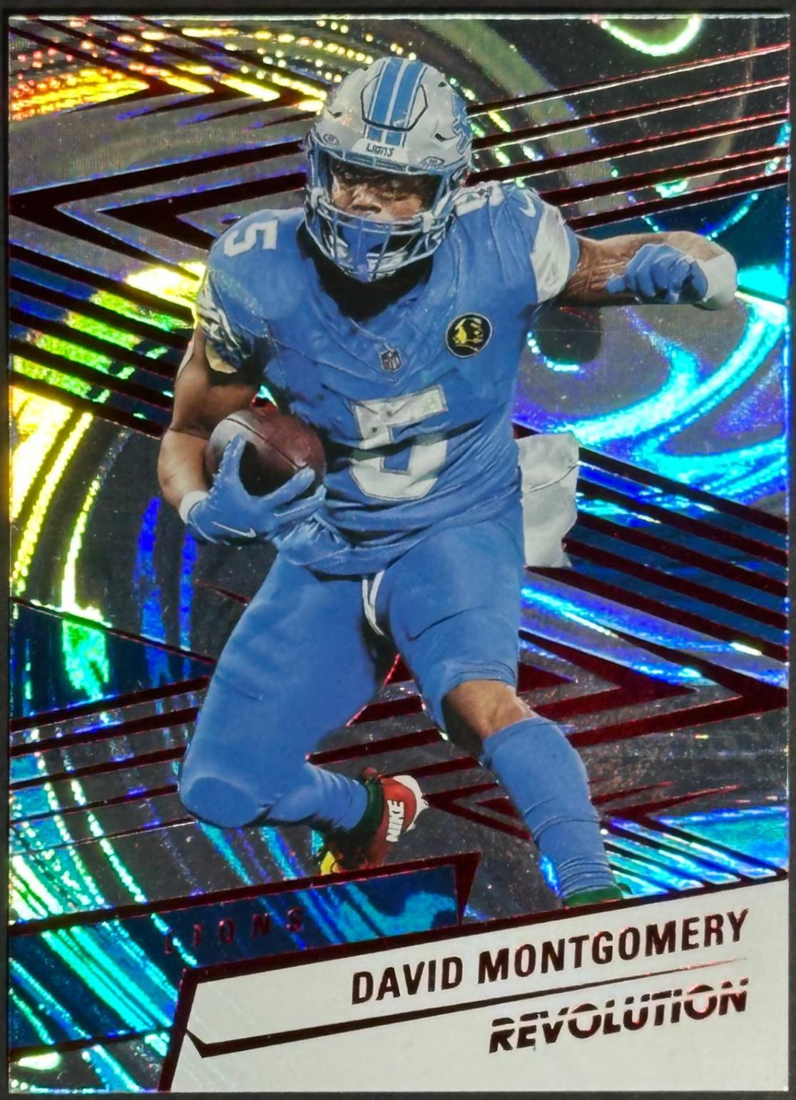 David Montgomery [Red Swirl] #105