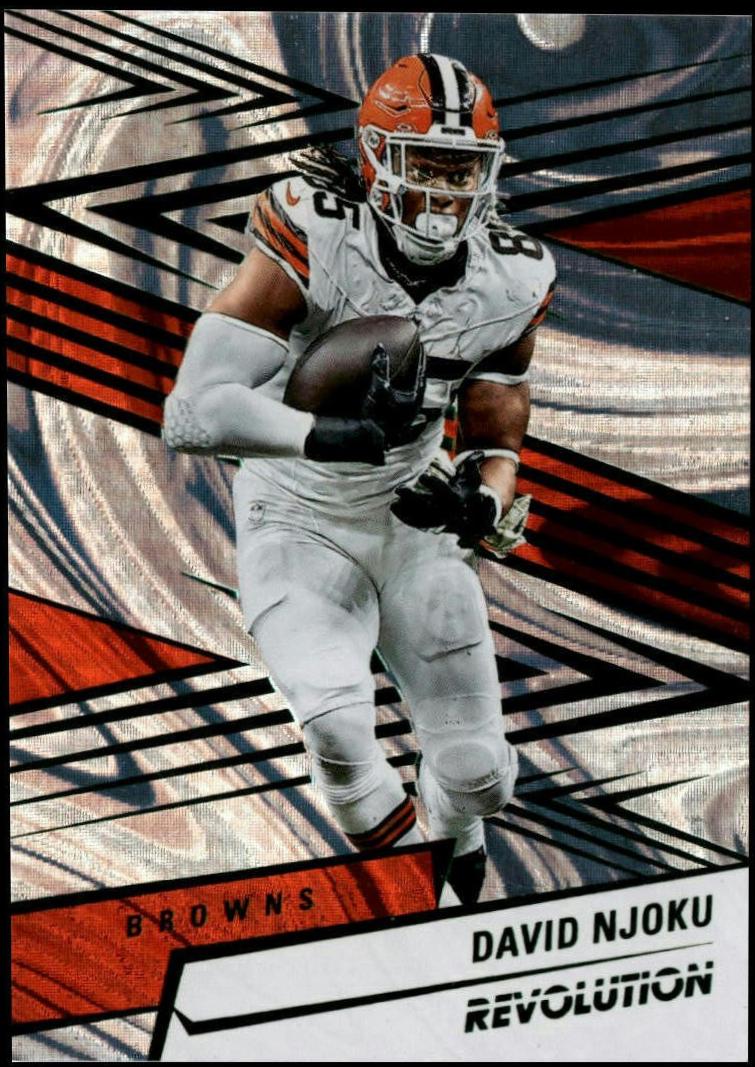 David Njoku [Green Swirl] #186