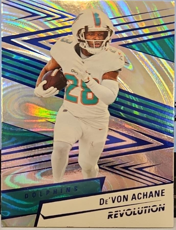 De'Von Achane [Blue Swirl] #37