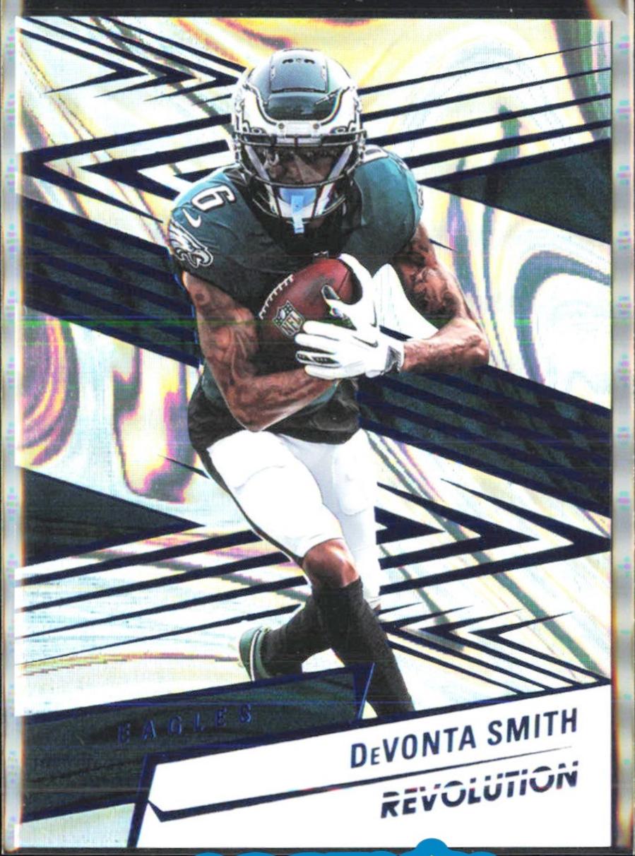 DeVonta Smith [Blue Swirl] #81