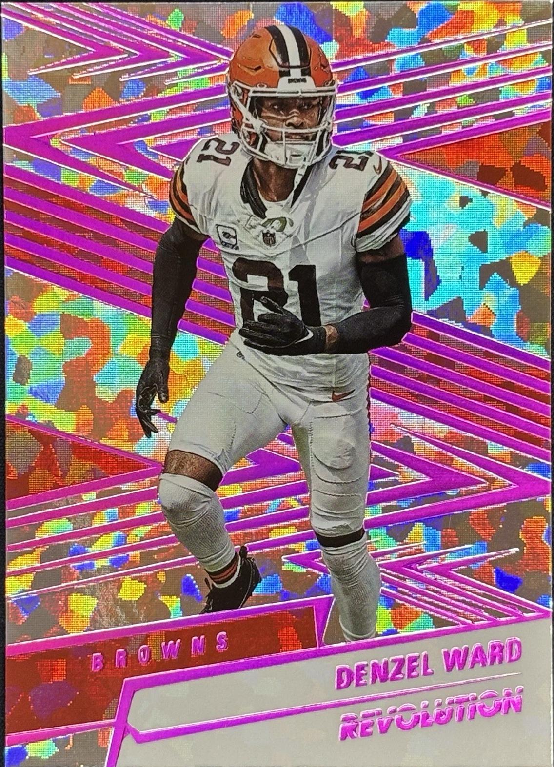 Denzel Ward [Holo Red] #166
