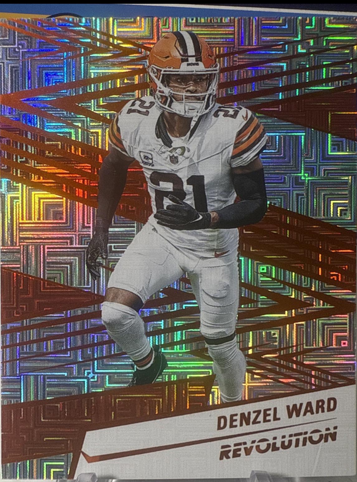 Denzel Ward [Orange Levels] #166