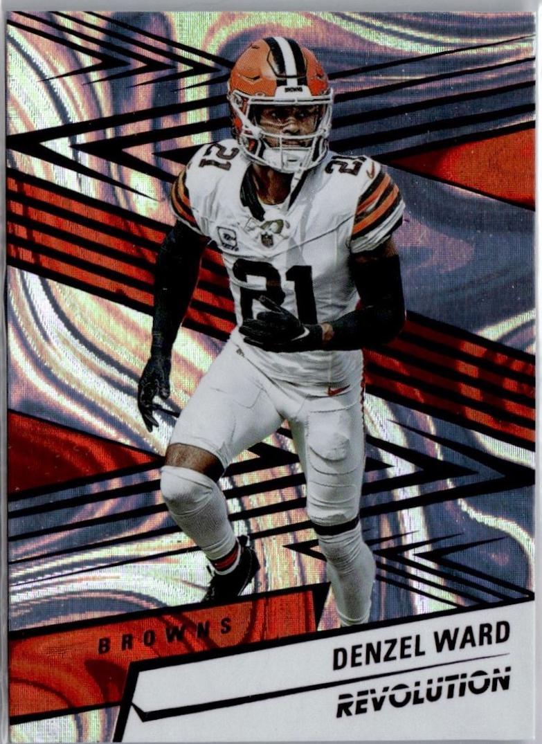 Denzel Ward [Purple Swirl] #166