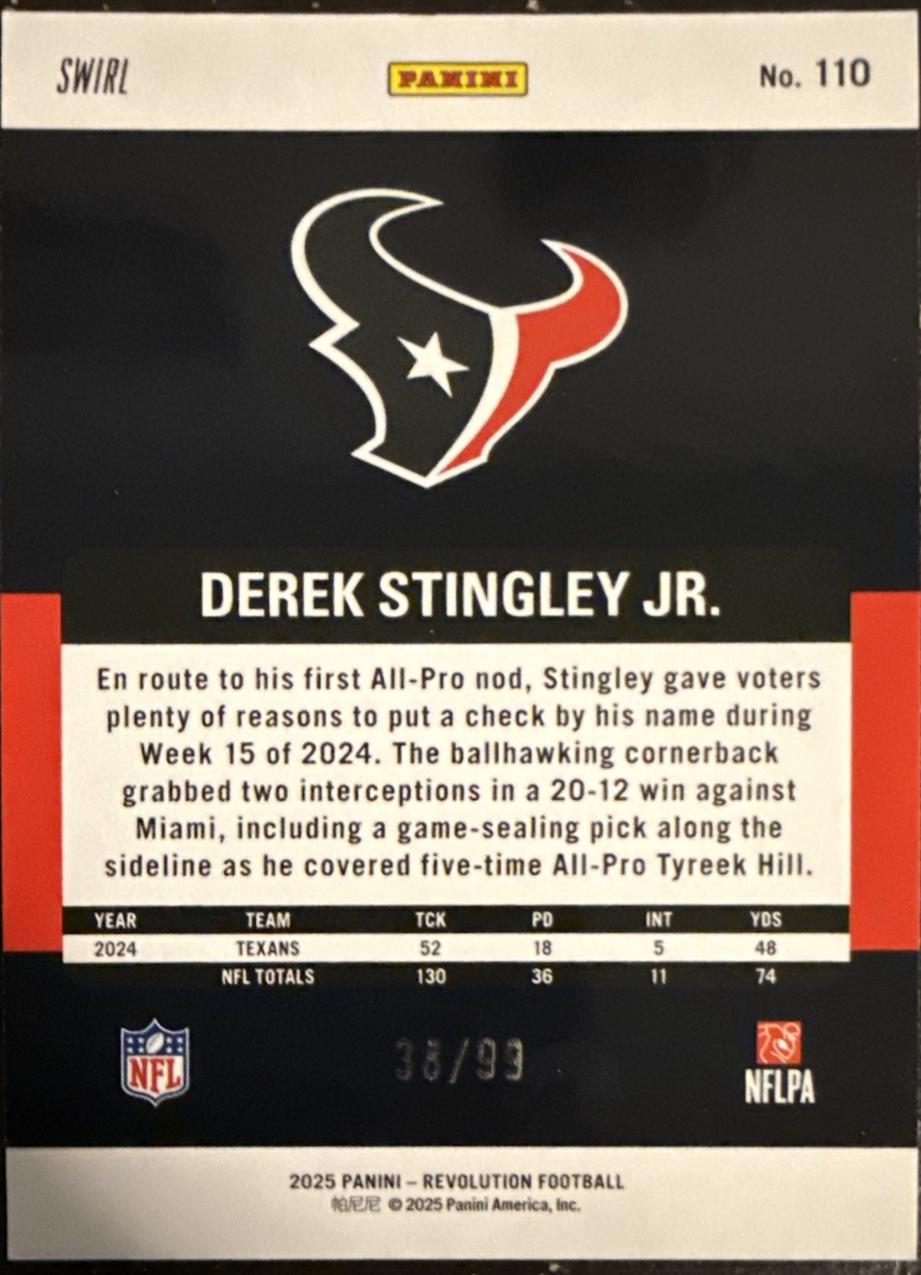 Derek Stingley Jr. [Fractal] #110